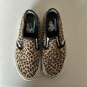 Cheetah print Vans